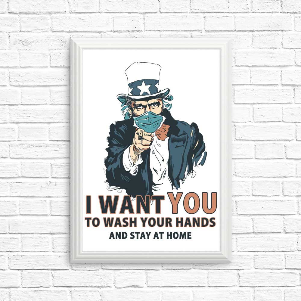 High - Quality 'Wash Your Hands' Posters and Prints by XENOS