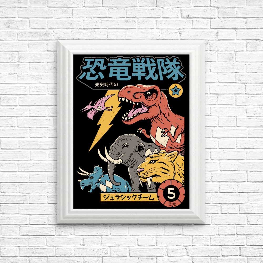 High - Quality Dino Sentai Posters and Prints from XENOS