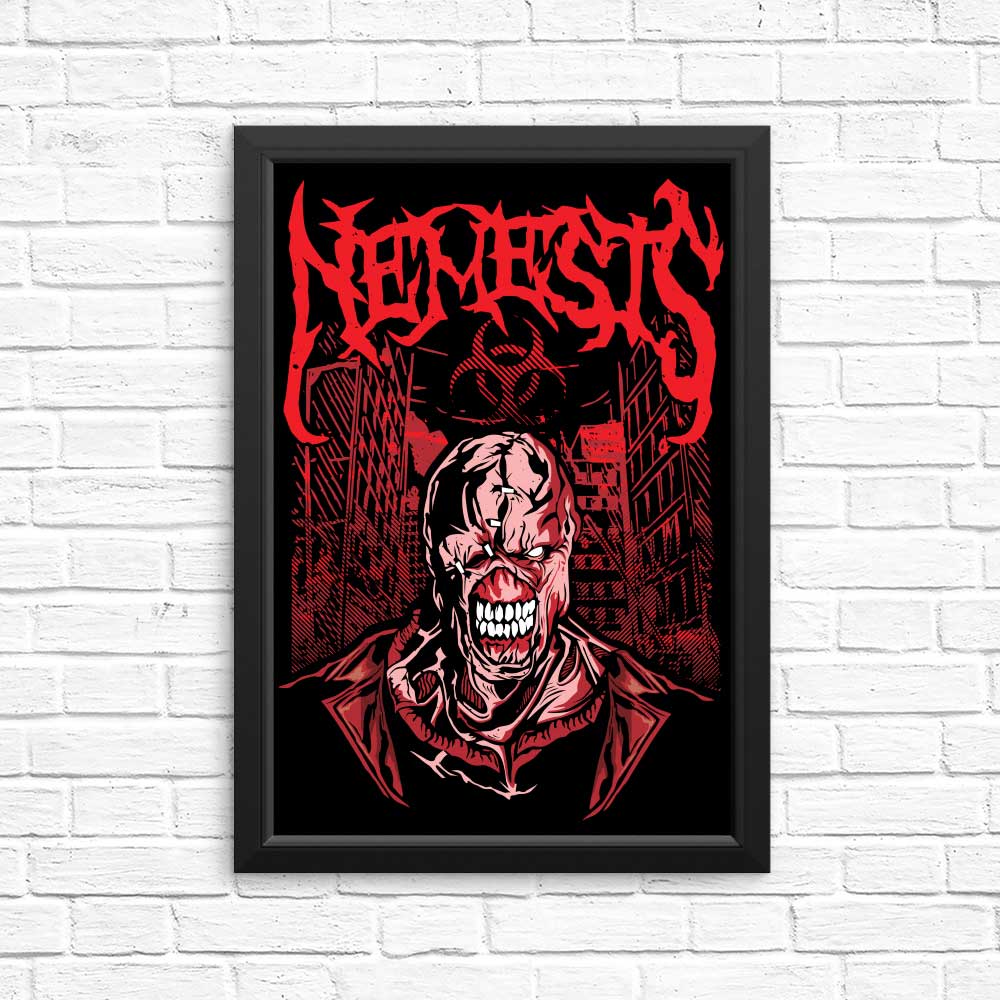 Striking Nemesis Posters and Prints from Dracula Byte