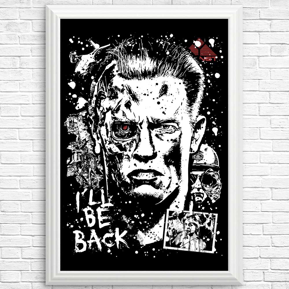 High - Quality 'I'll Be Back' Posters & Prints from Arinesart