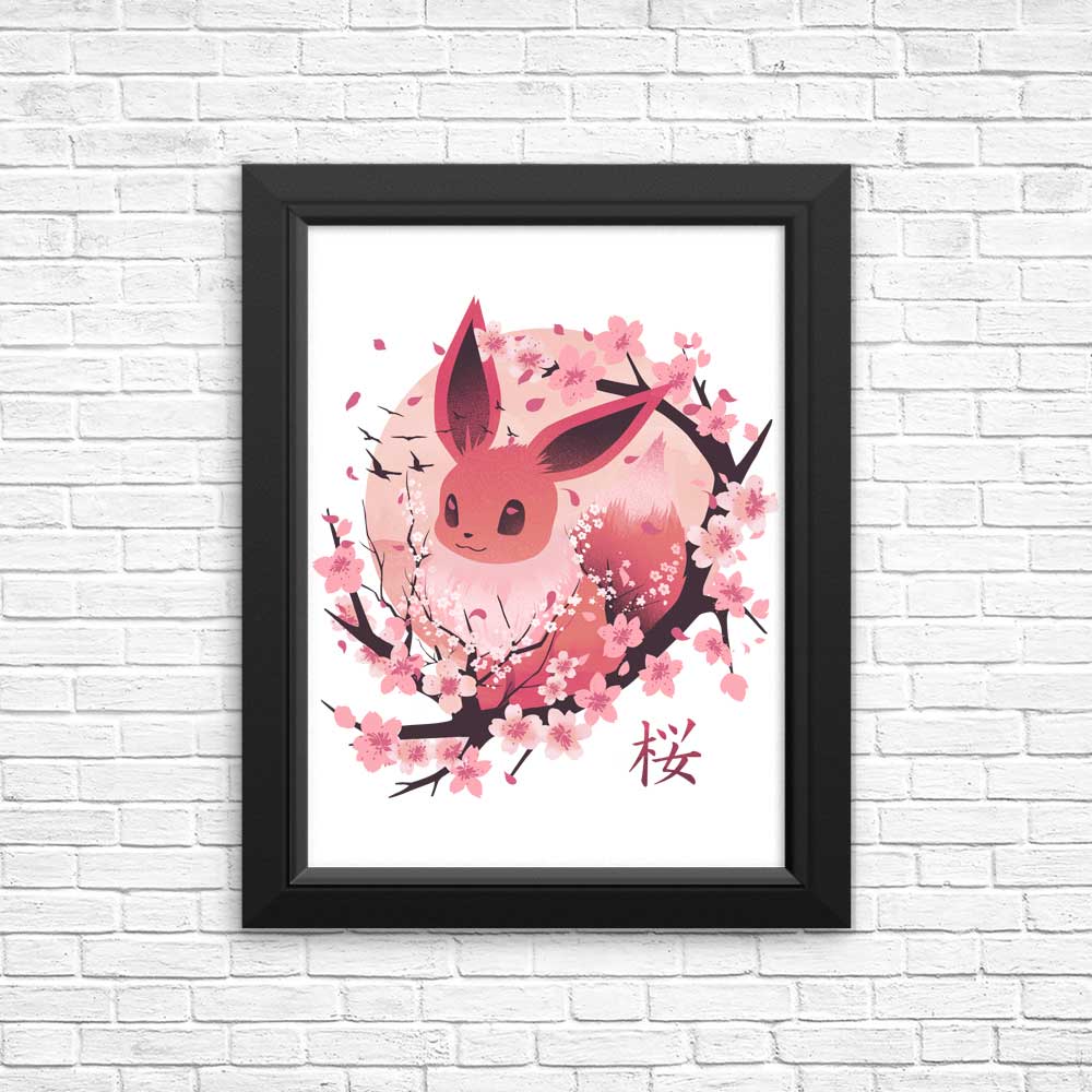Stunning Sakura Eevee Posters and Prints for Fans