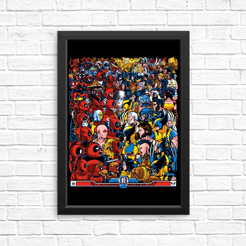 Swords and Claws - Wall Art Posters and Prints