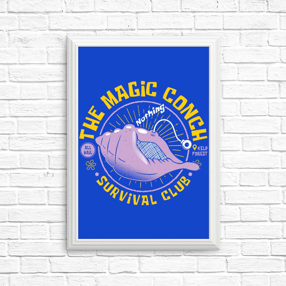 The Enchanting Magic Conch Art Posters and Prints