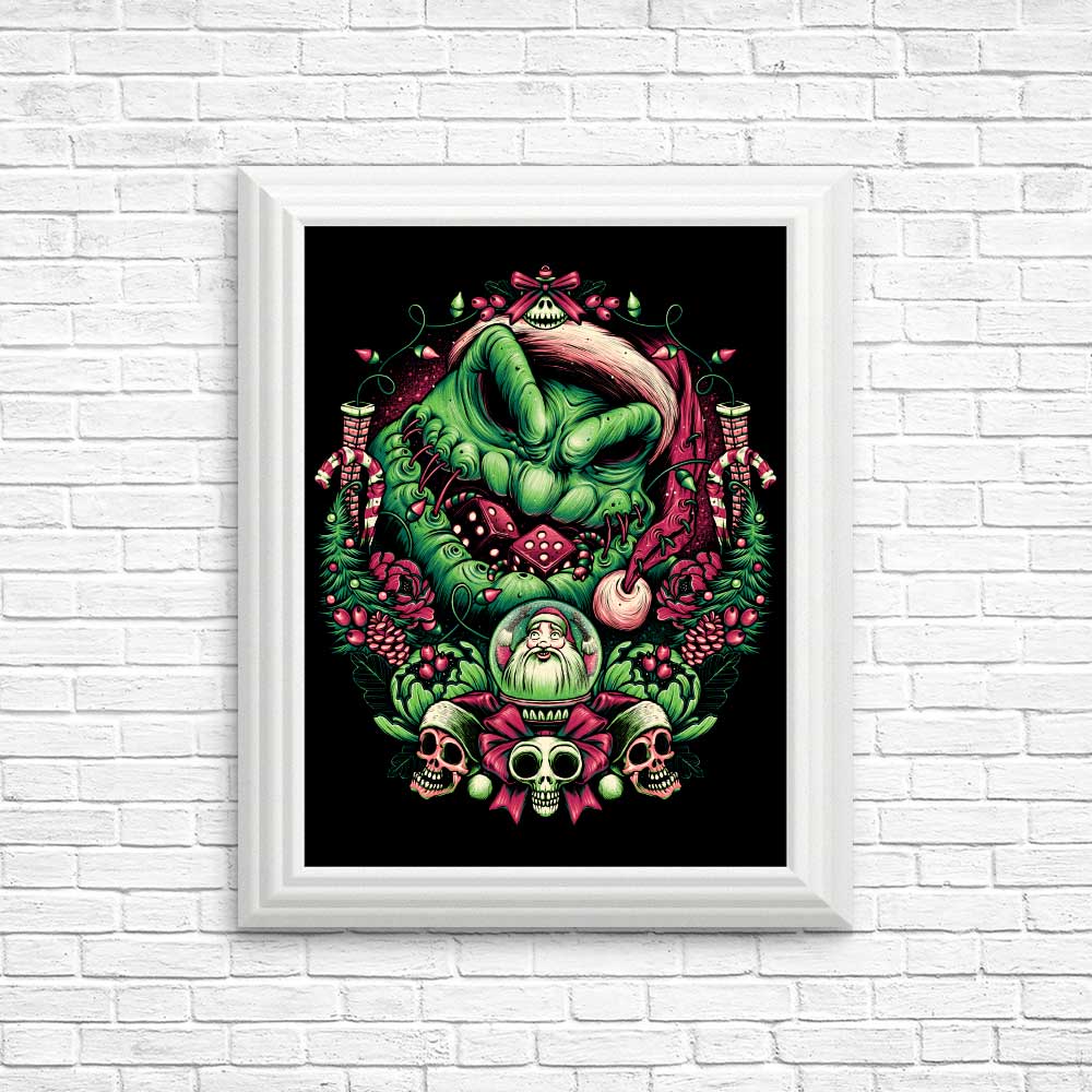 High - Quality Christmas Boogeyman Posters and Prints for Your Space