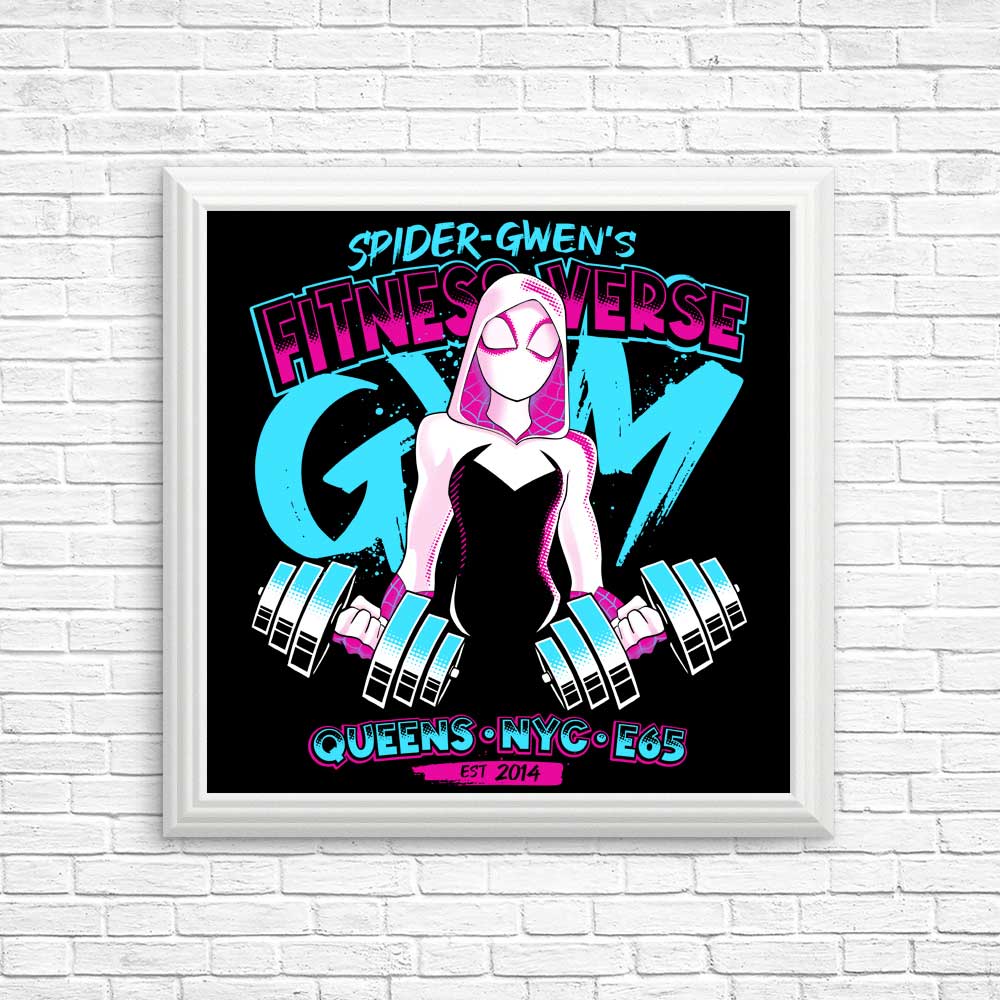 Gwen's Inspiring Fitness Verse - High - Quality Posters & Prints