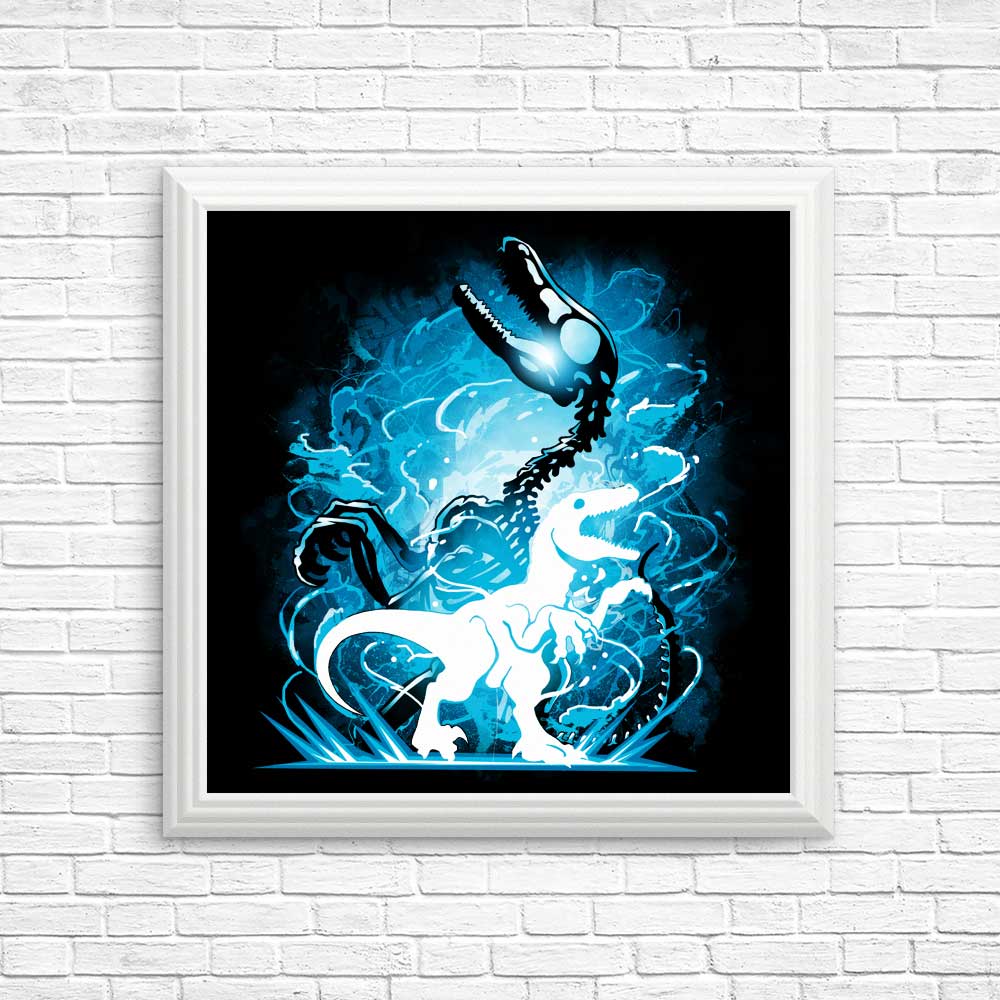 Stunning Raptor Silhouette Posters and Prints