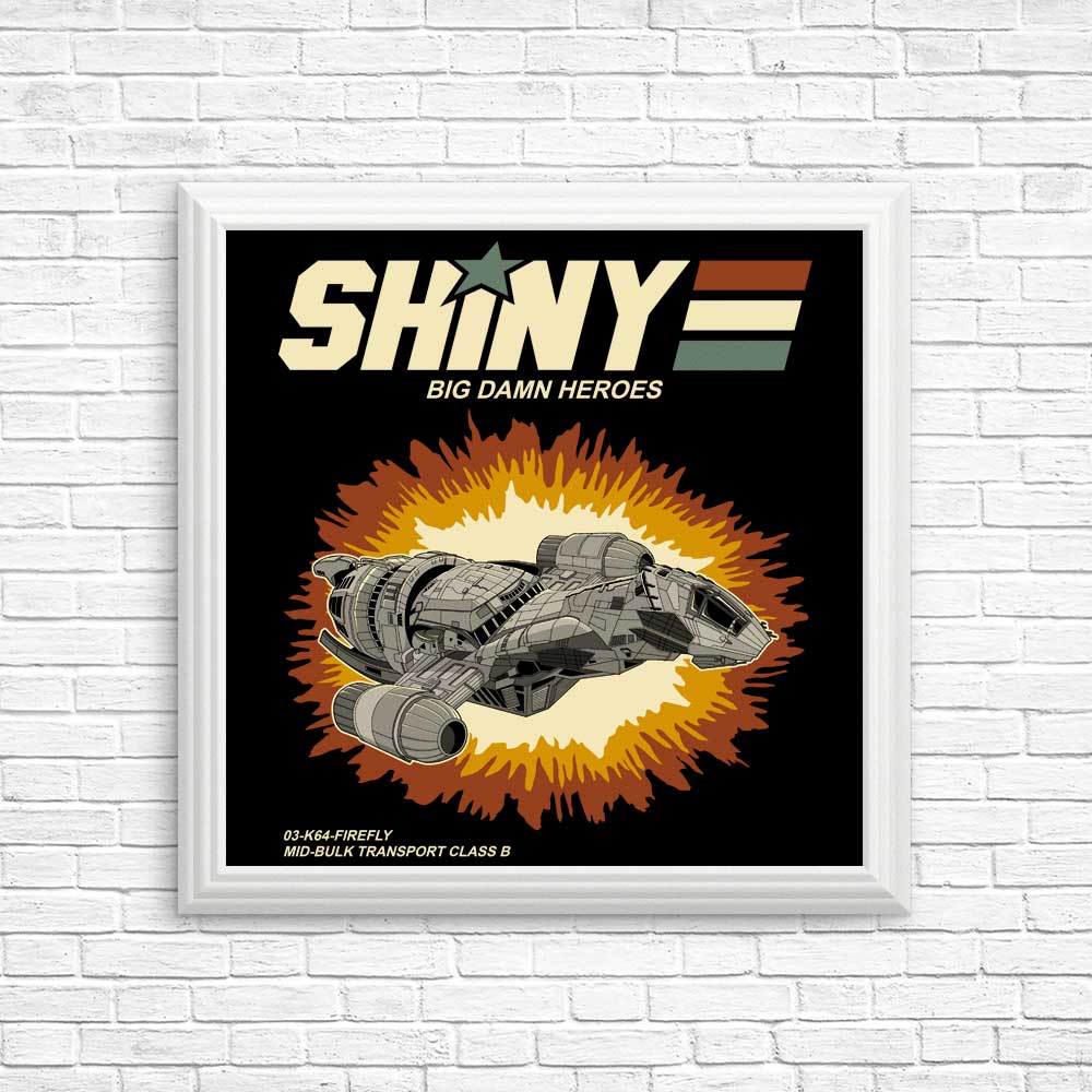 Shiny Heroes - High - quality Posters and Art Prints
