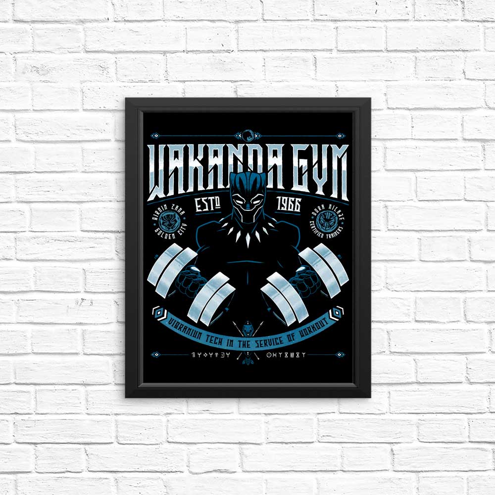 High - Quality Wakanda Fitness Posters and Prints for Your Space