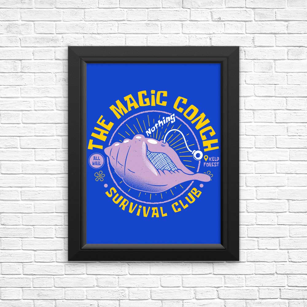 The Enchanting Magic Conch Art Posters and Prints