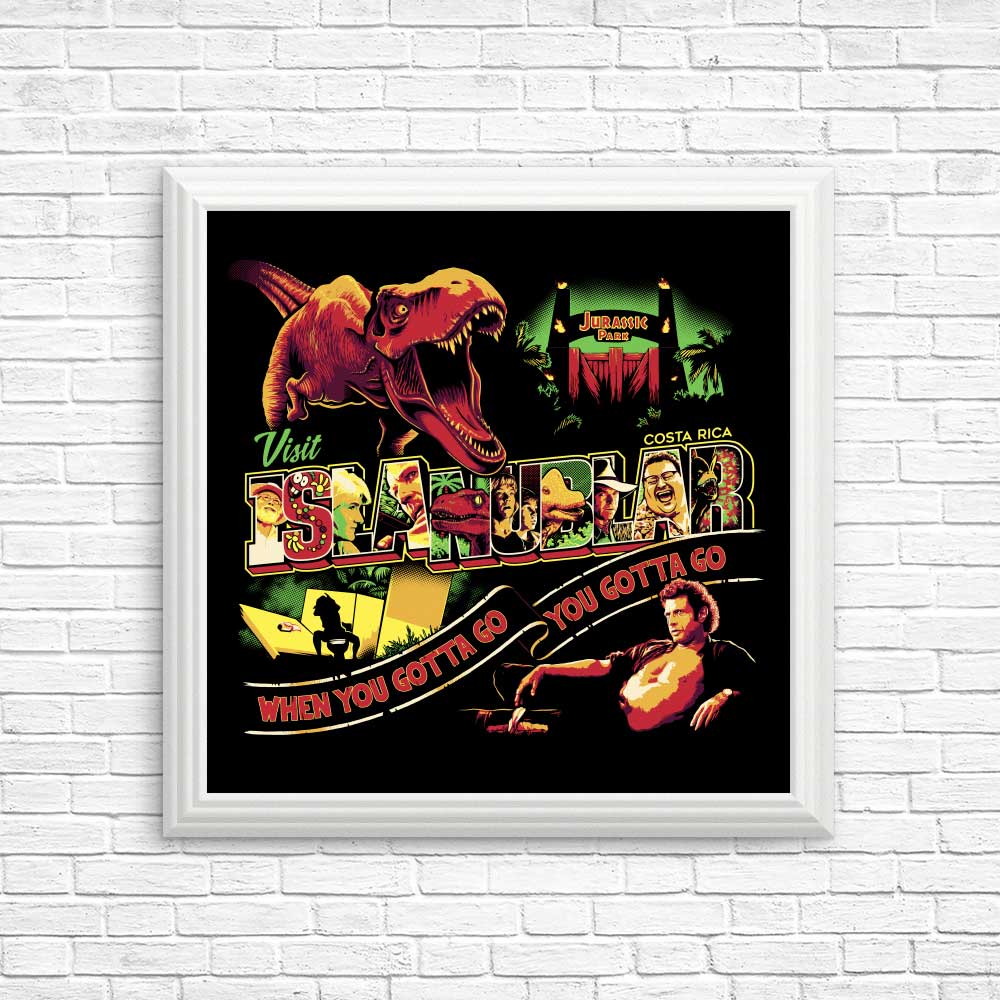Stunning Posters & Prints of Isla Nublar Visit