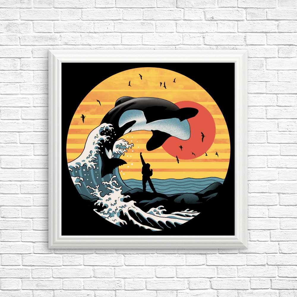 High - Quality 'The Great Whale Off Kanagawa' Posters & Prints
