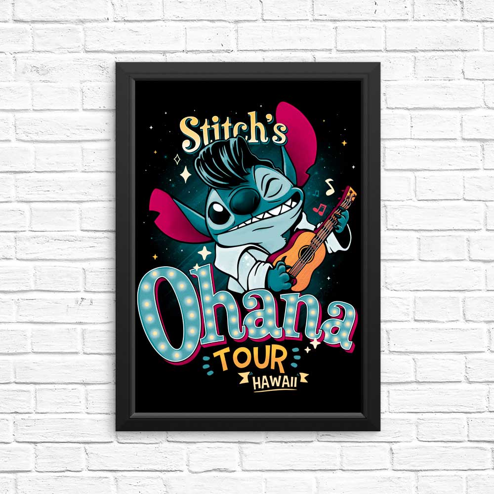 Ohana Tour Artistic Posters and Prints for Decor
