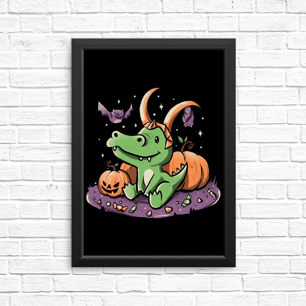 Creepy Alligator High - Quality Posters and Prints
