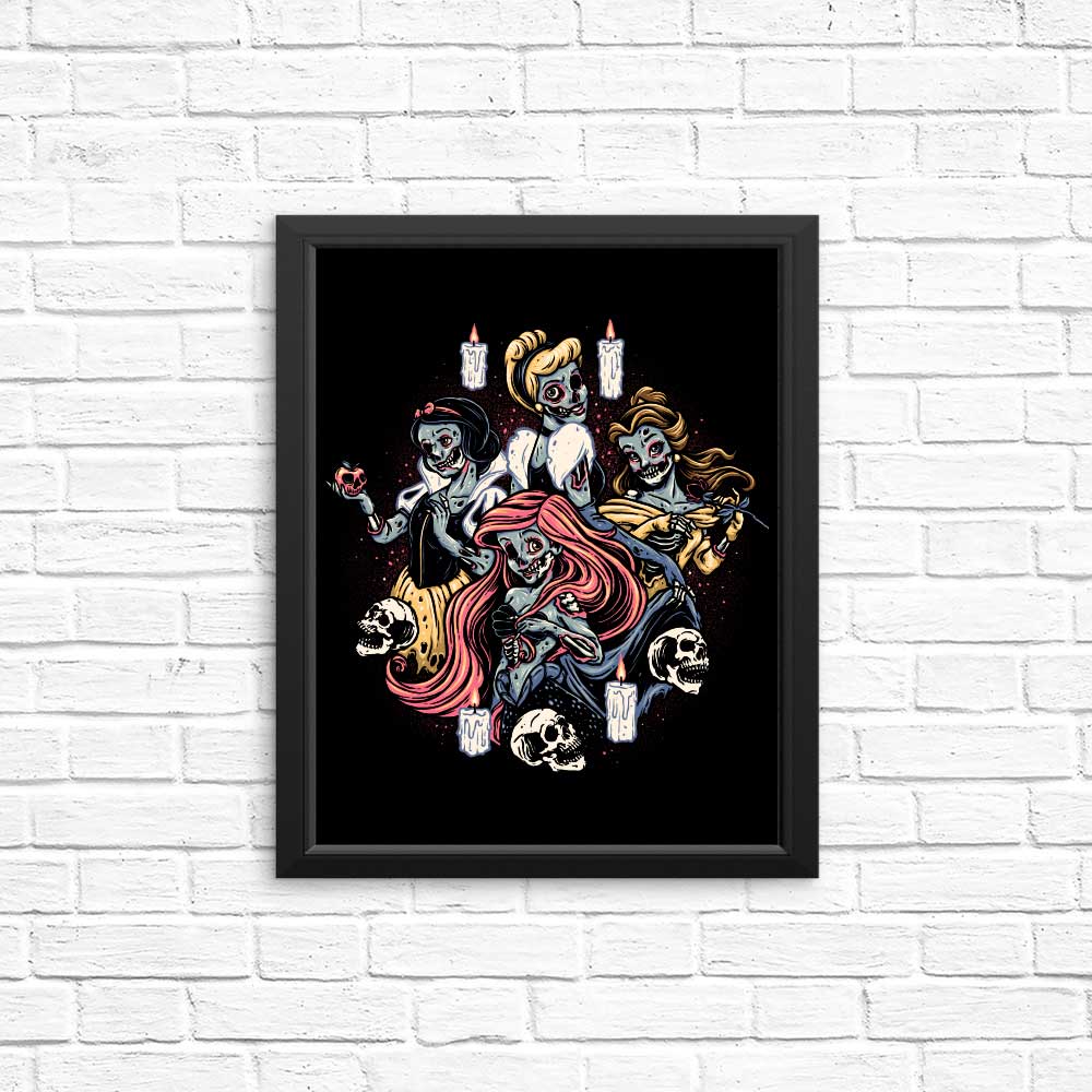 High - Quality Undead Princesses Posters and Prints by Momma Gorilla