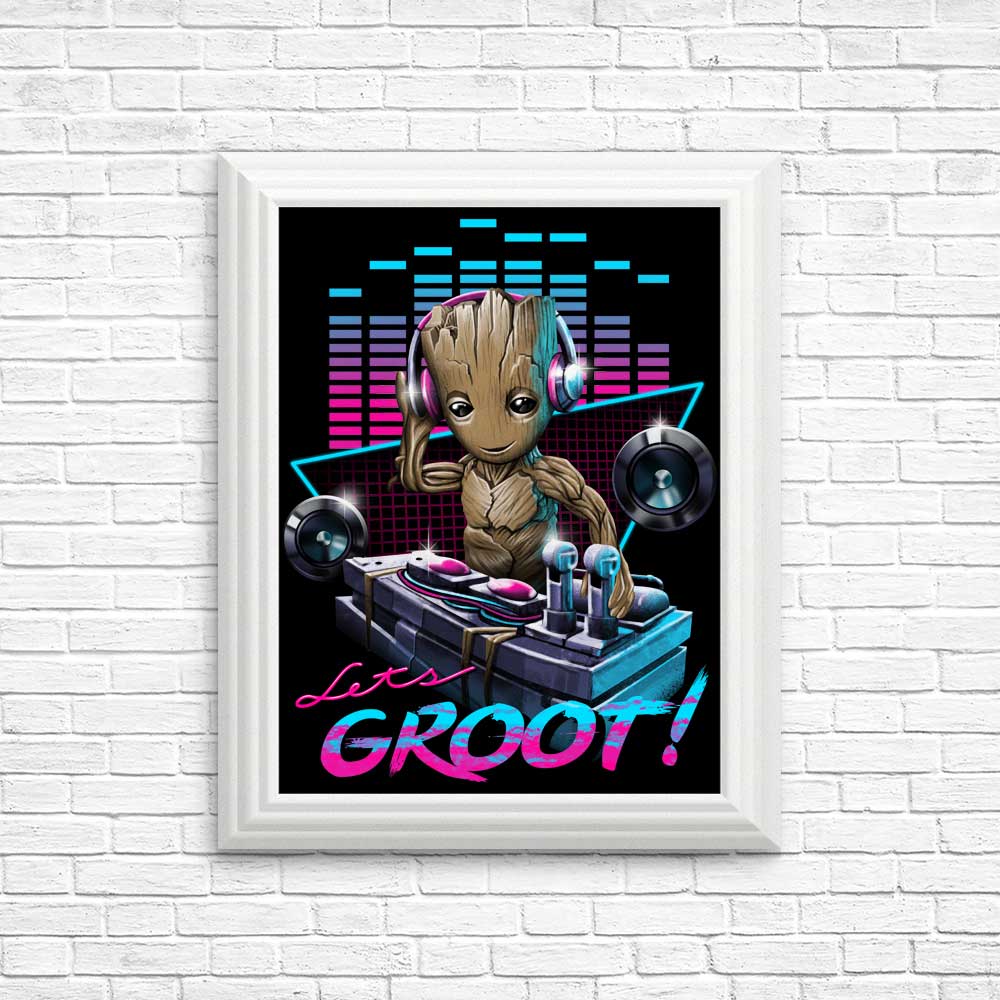 High - Quality DJ Groot Posters & Prints by XENOS