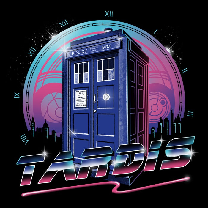 Cool Tardis - Decorative Poster for Your Space