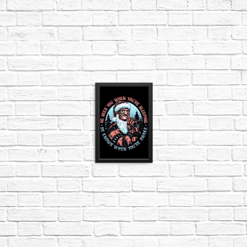 Nightmare Santa - Wall Posters and Art Prints