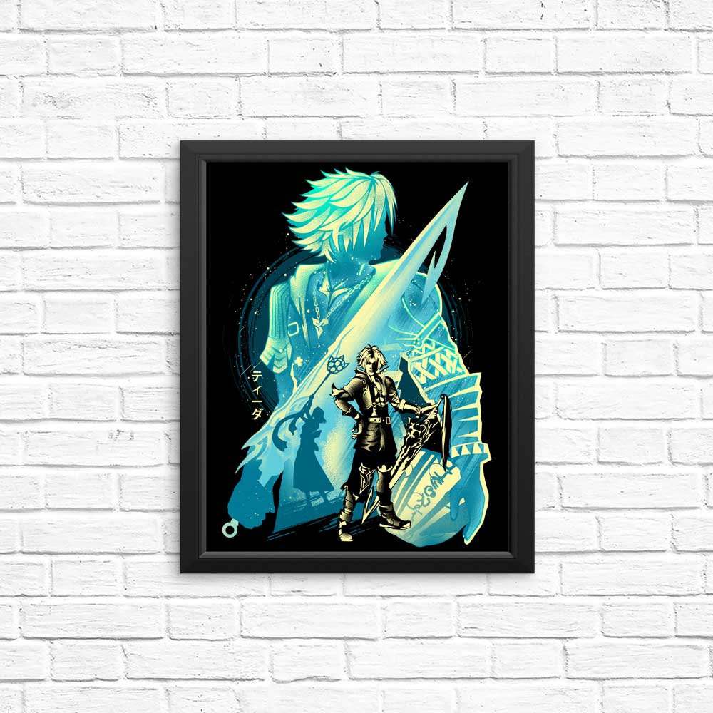 Blitzball Fantasy Themed Art Posters and Prints for Decor