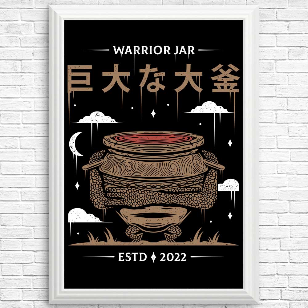 Warrior Jar Art Posters and Prints for Home Decor