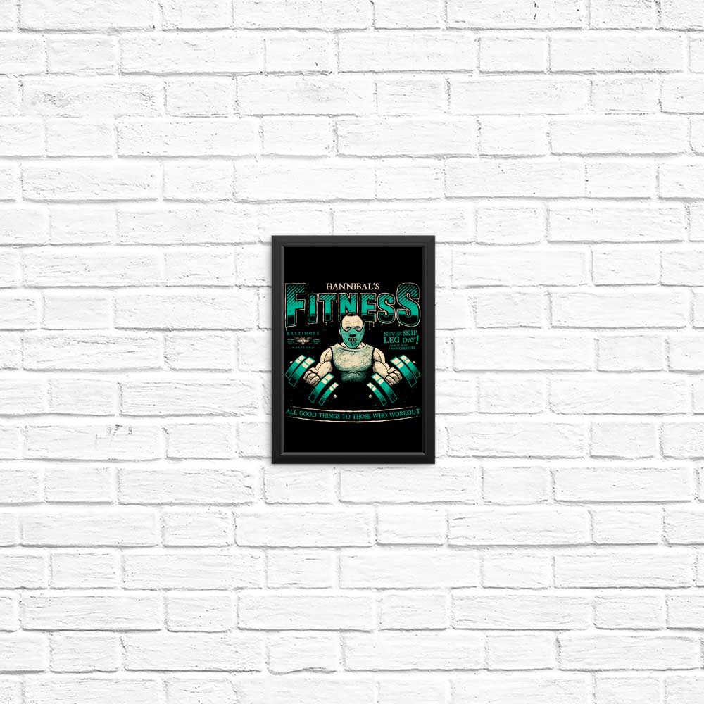 Cannibal Fitness - High - Quality Fitness Posters and Prints by Teesgeex