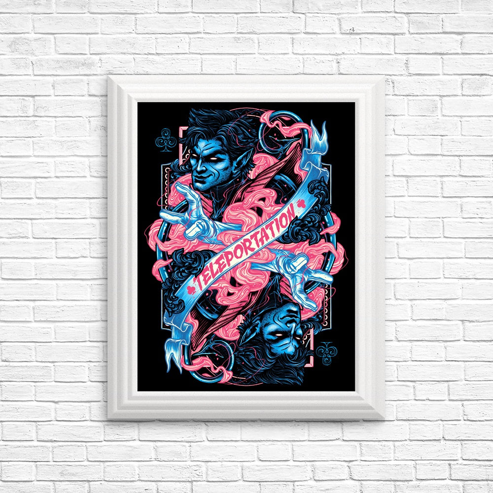Unique Teleportation-themed Posters and Prints