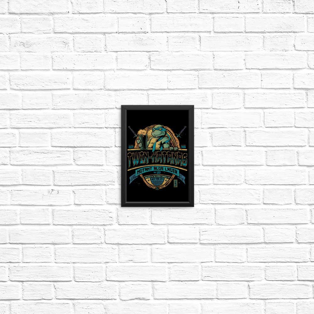 Teesgeex Twin Katanas - High - quality Posters & Prints