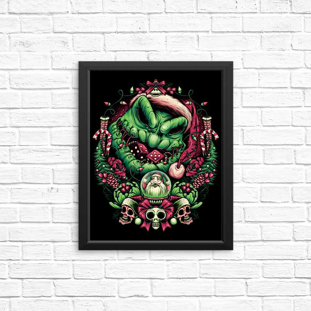 High - Quality Christmas Boogeyman Posters and Prints for Your Space