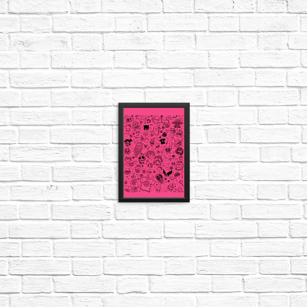 Charming Doodles - Artistic Posters and Prints
