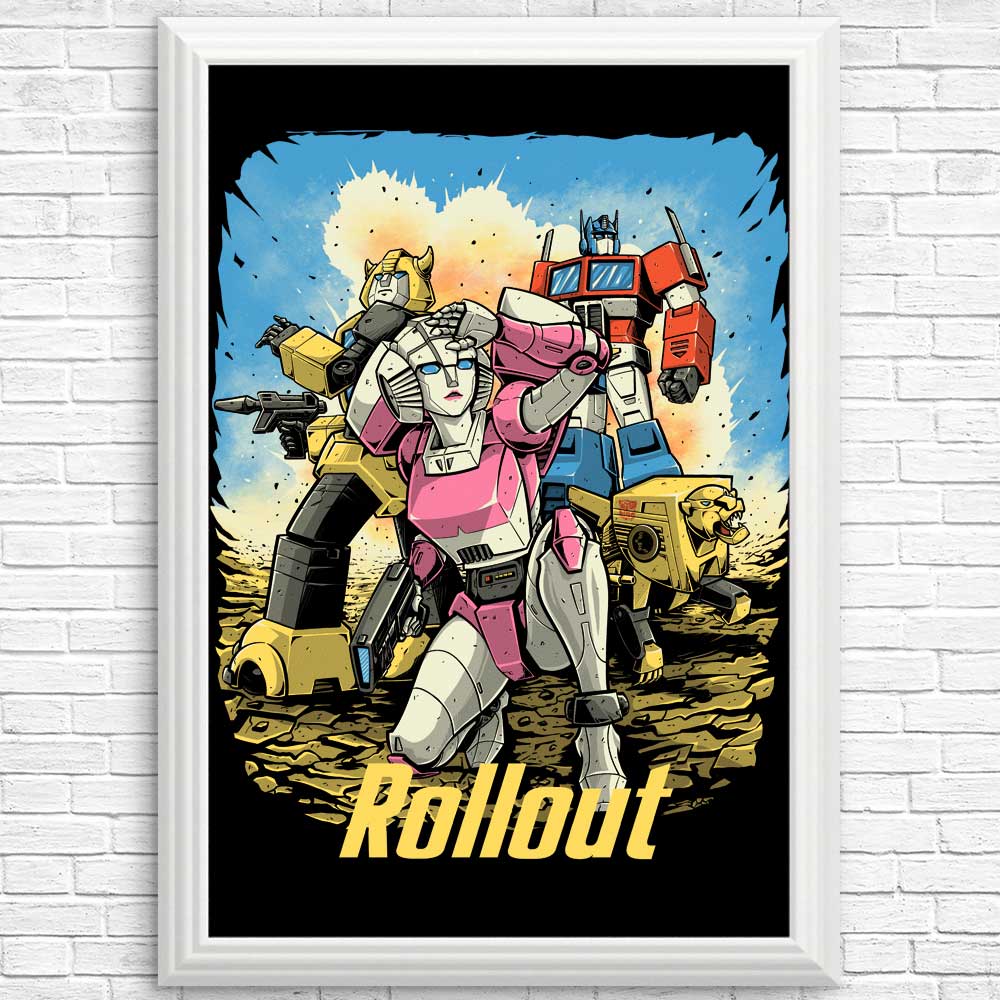 Cyber Wasteland - High - Quality Posters and Prints