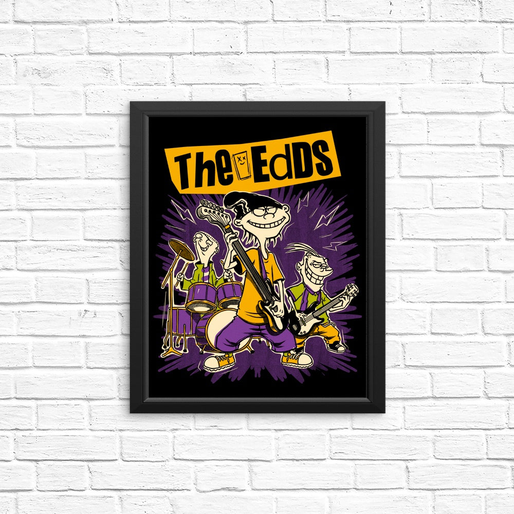 Cartoon Rock Band Art Posters and Prints for Decoration