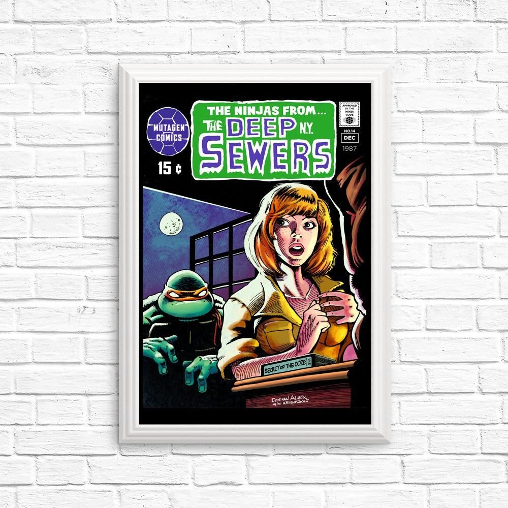 Deep Sea Ninjas - High - Quality Posters and Prints