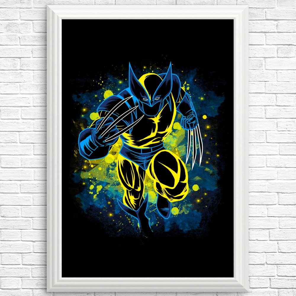High - Quality Inked Adamantium Posters and Prints