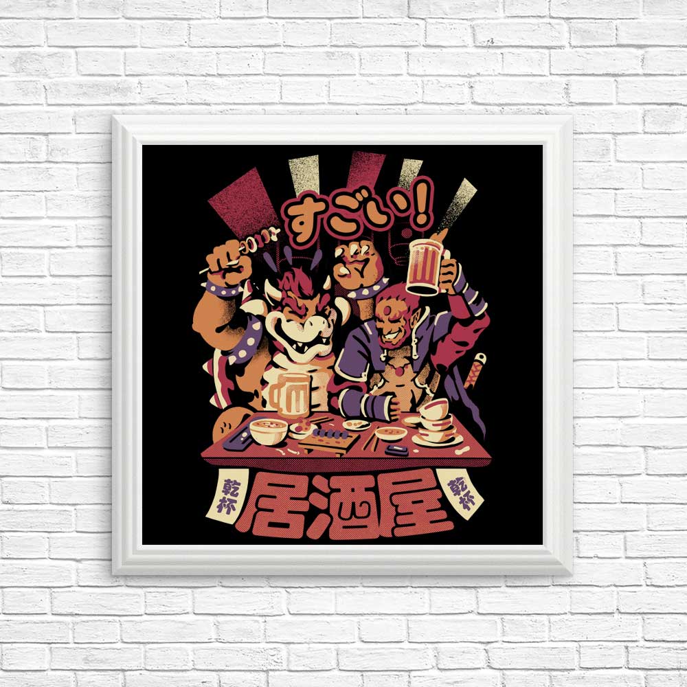 Villains Izakaya Art Posters and Prints from Ilustrata