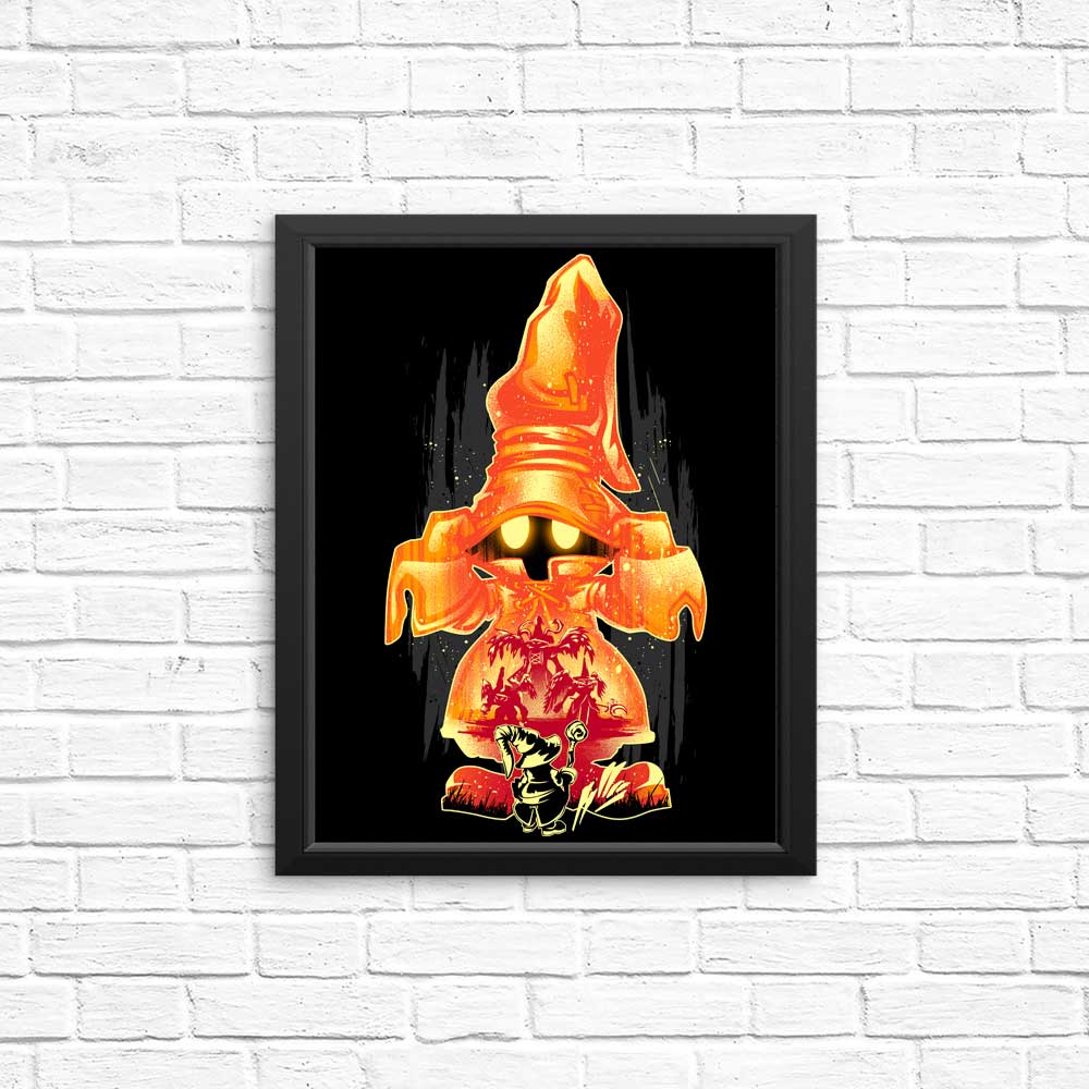 Black Wizard Themed Art Posters and Prints