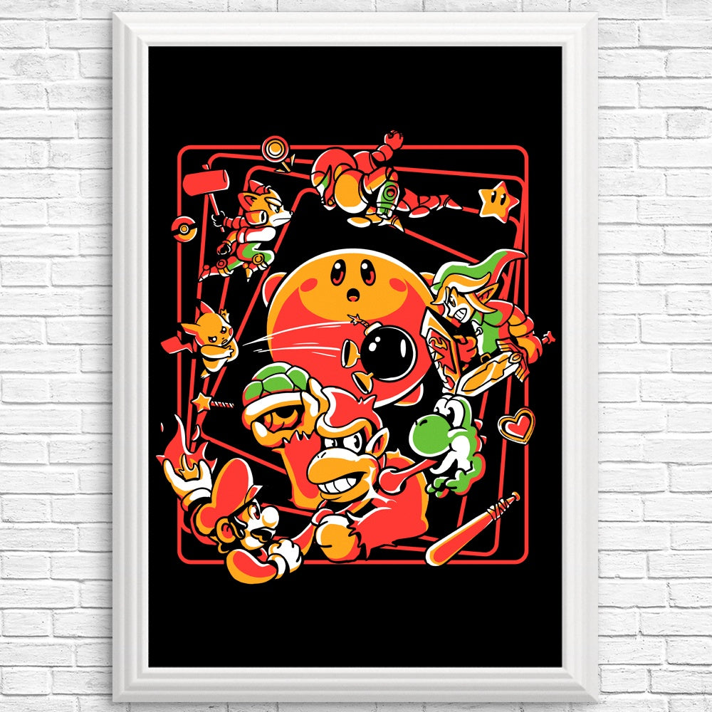 Smash Buddies - Decorative Posters and Art Prints