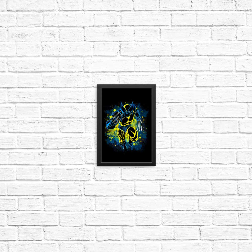 High - Quality Inked Adamantium Posters and Prints