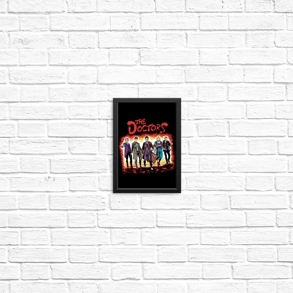 Authentic Doctor-themed Posters and Prints by Zascanauta