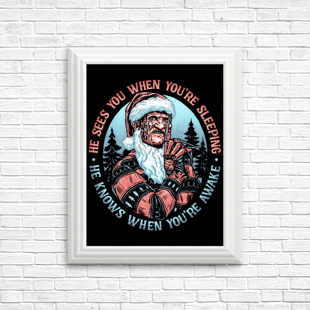 Nightmare Santa - Wall Posters and Art Prints