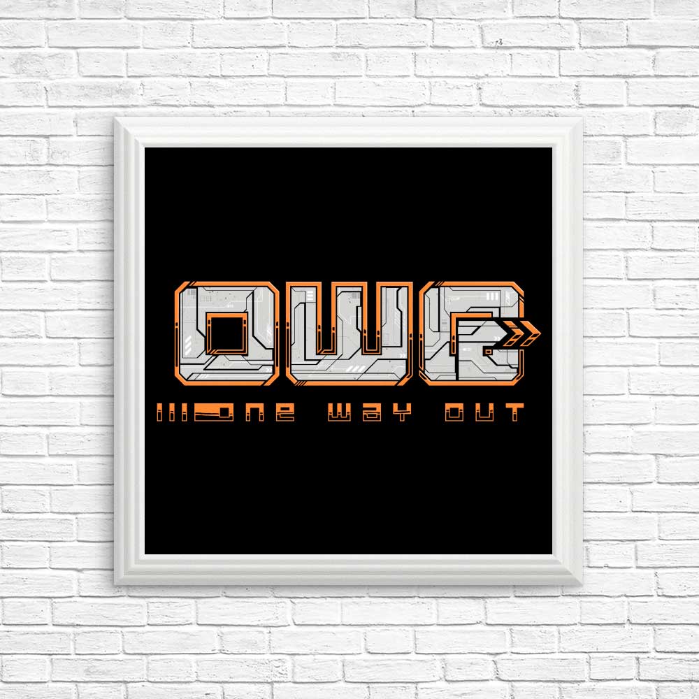 One Way Out - High - Quality Photographic Posters & Prints