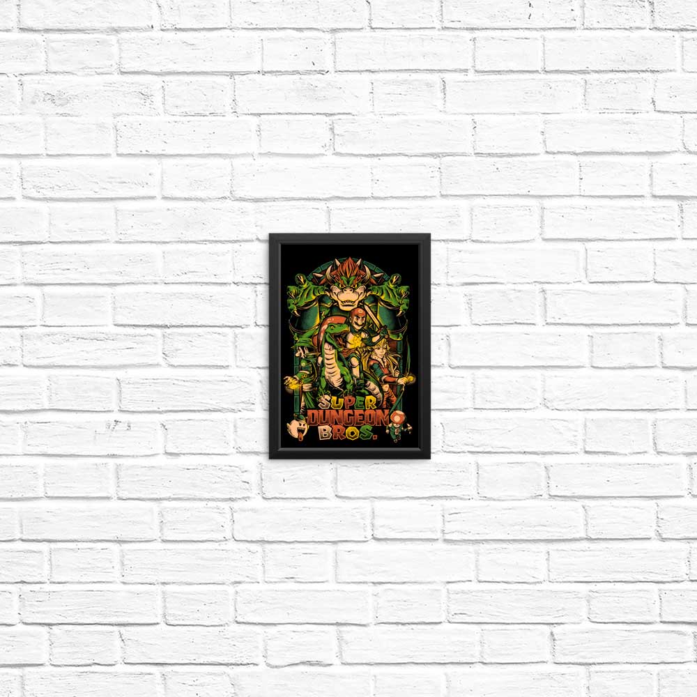 High - Quality Super Dungeon Bros. Posters and Prints