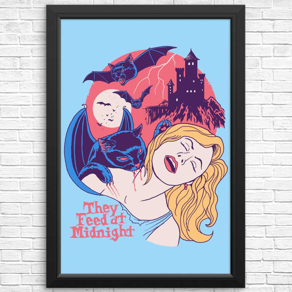 Midnight - Feeding Posters & Prints by Hillary White