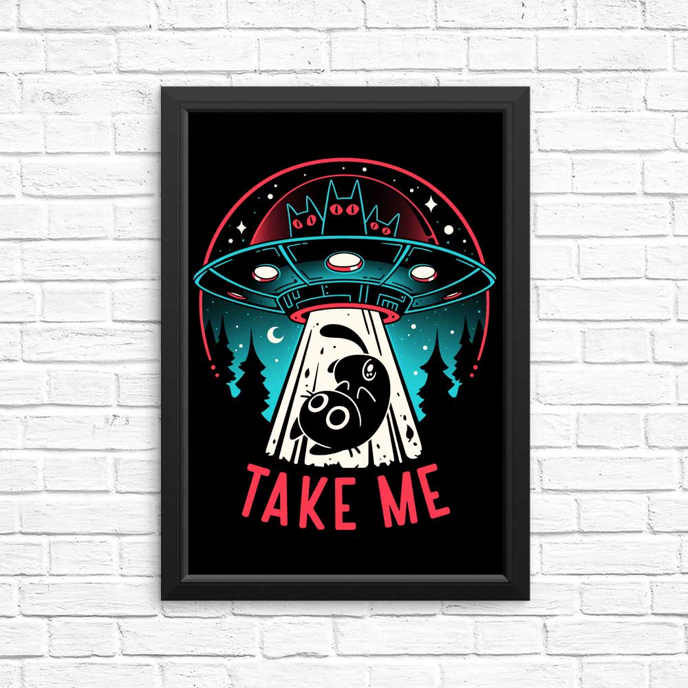 Snouleaf's Kitty Alien Encounter - Stunning Posters and Prints