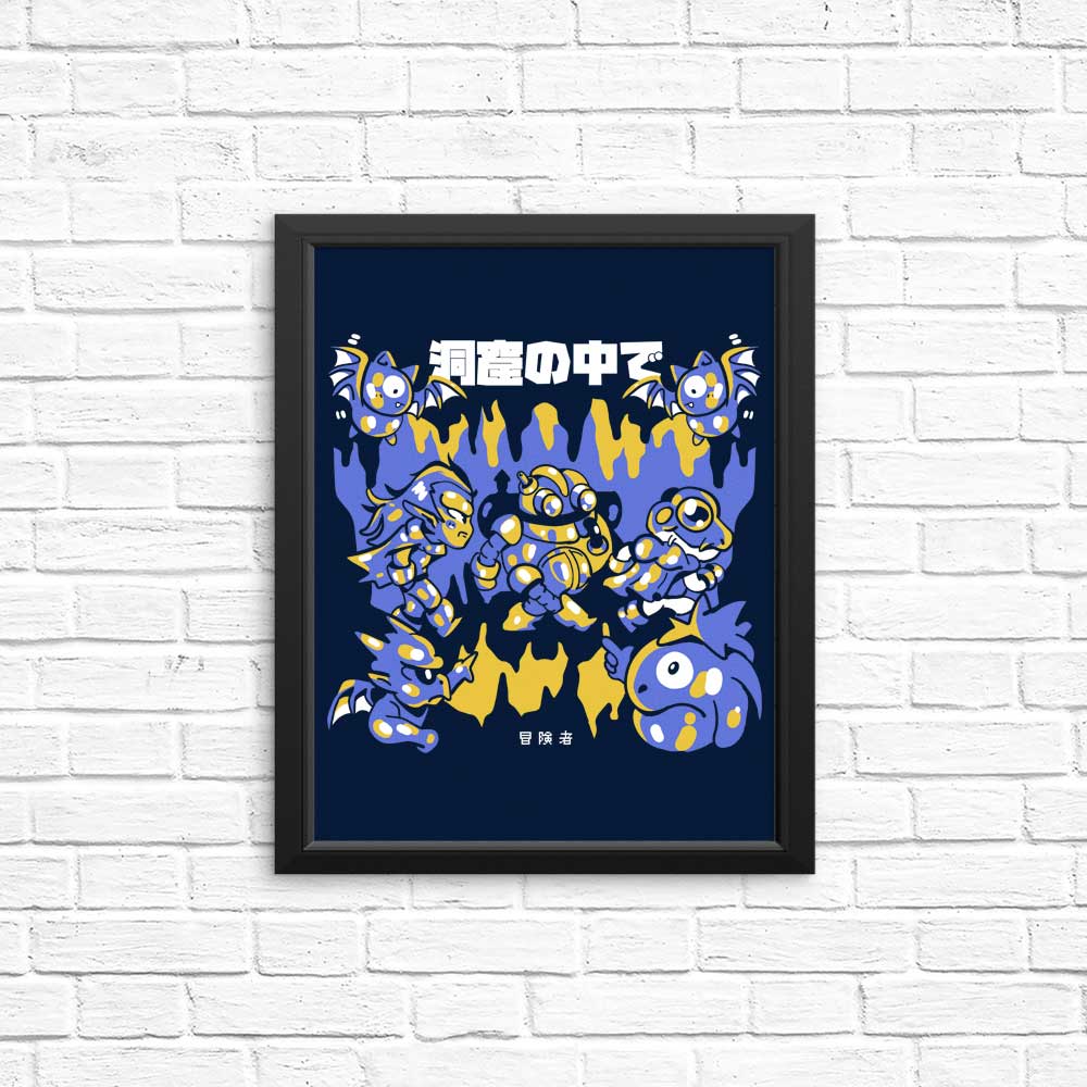 Walking Through the Caves - High - Quality Posters and Prints