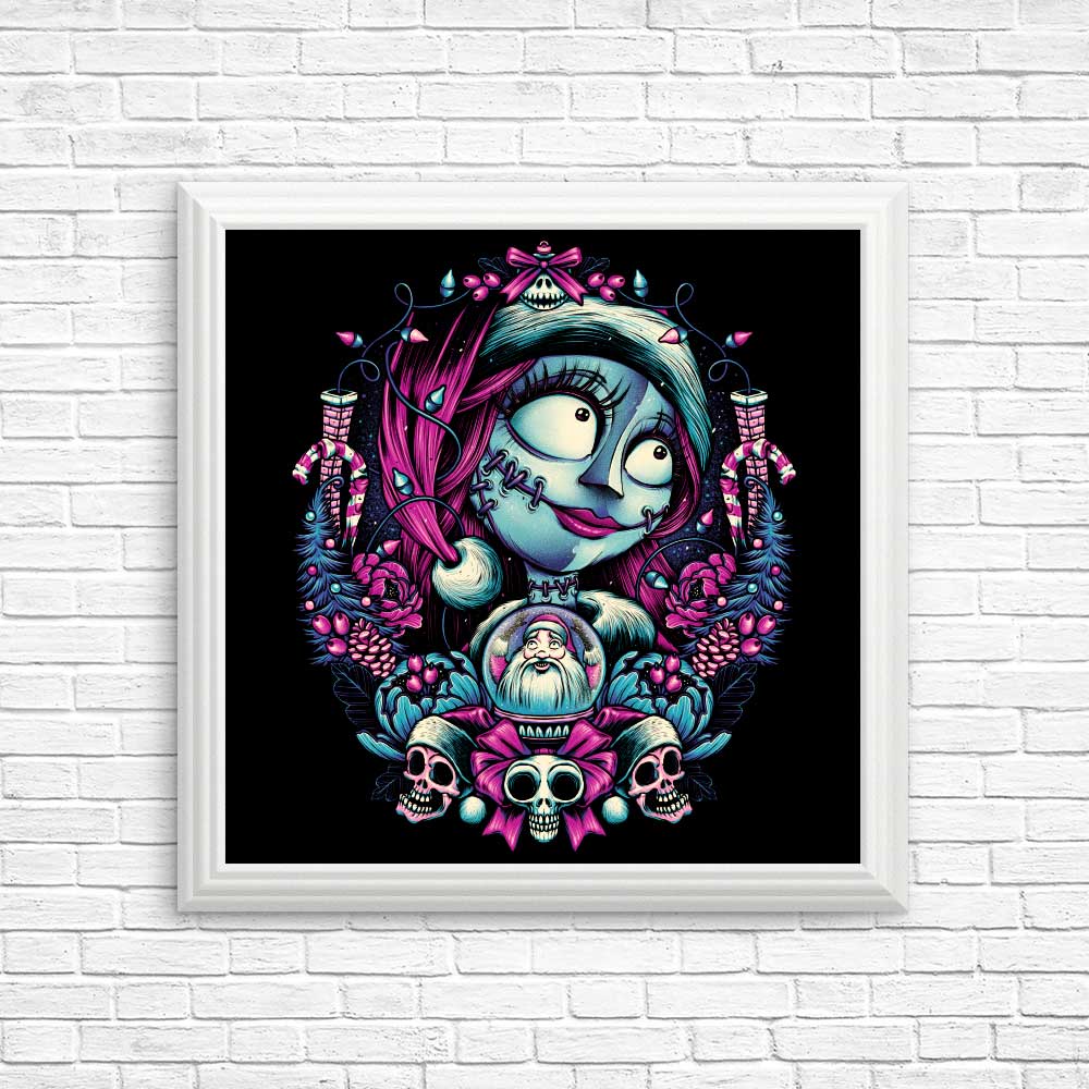 Festive Christmas Ragdoll - High - Quality Posters & Prints