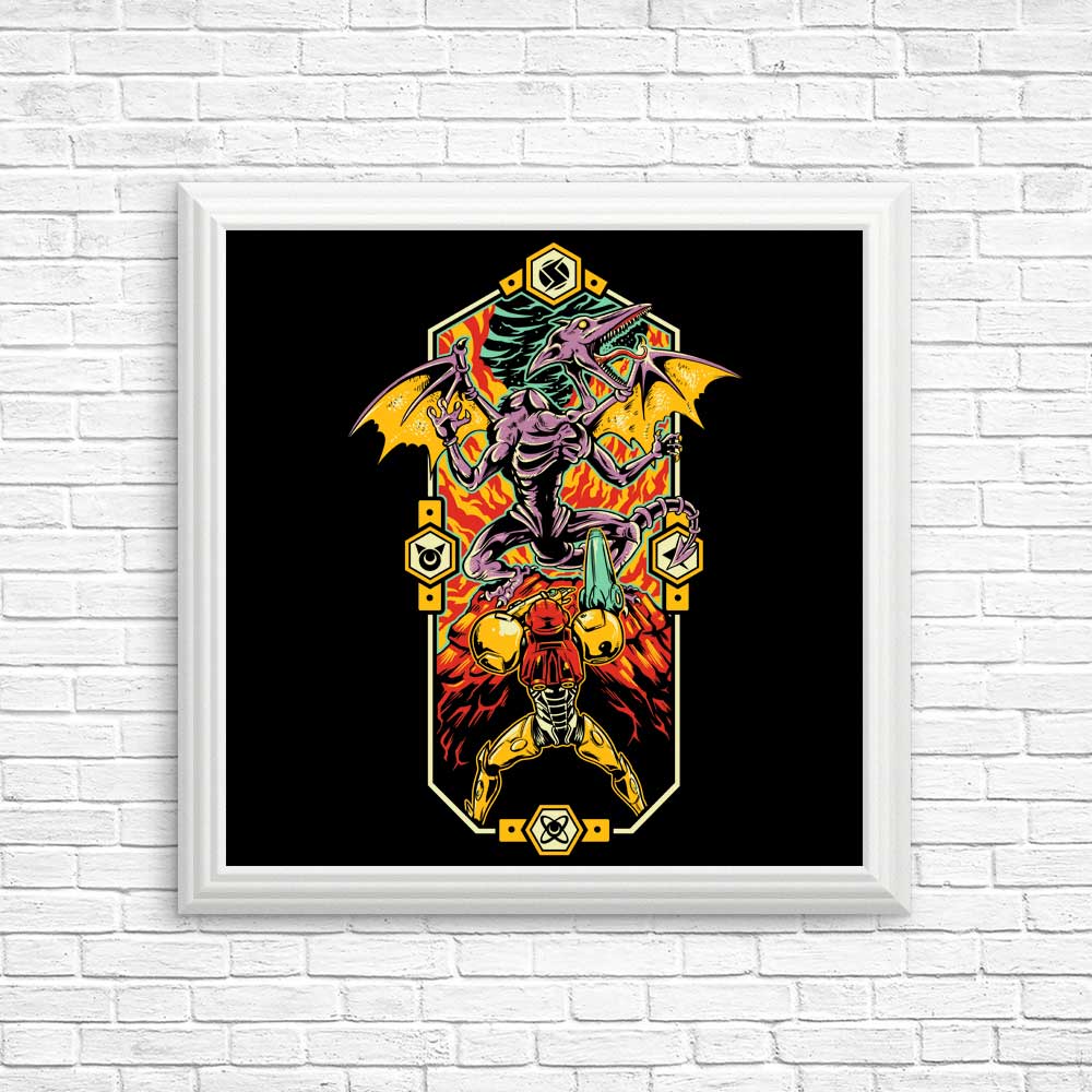 Space Dragon Legend - High - Quality Wall Posters and Art Prints