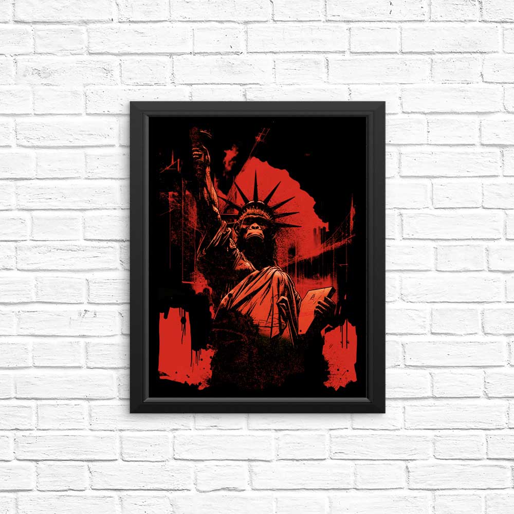 High - Quality Primal Liberty Posters and Prints by Kharmazero