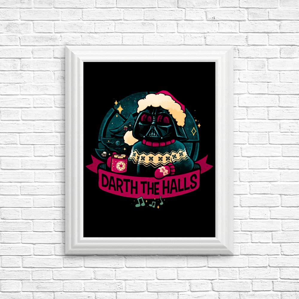 Darth the Halls Wall Posters and Prints Collection