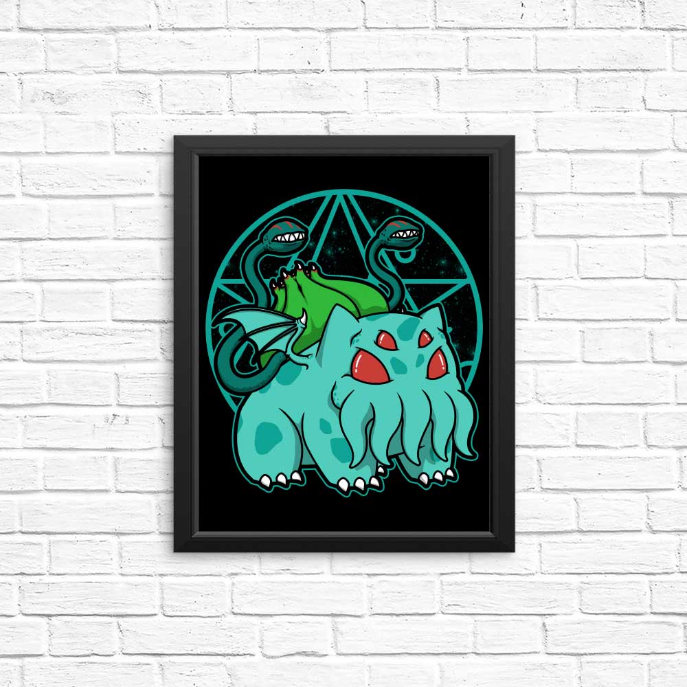 Bulbathulhu Wall Posters and Art Prints