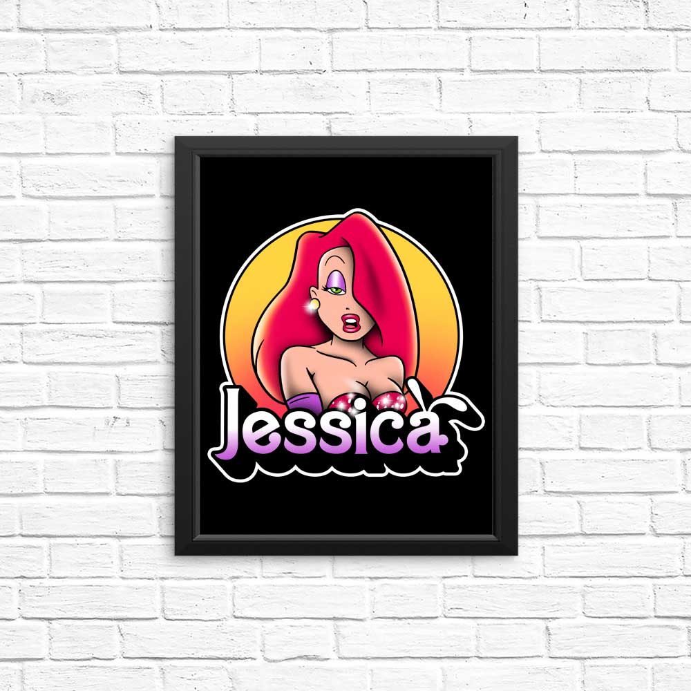 Jessica Themed Art Posters and Prints for Wall Decor