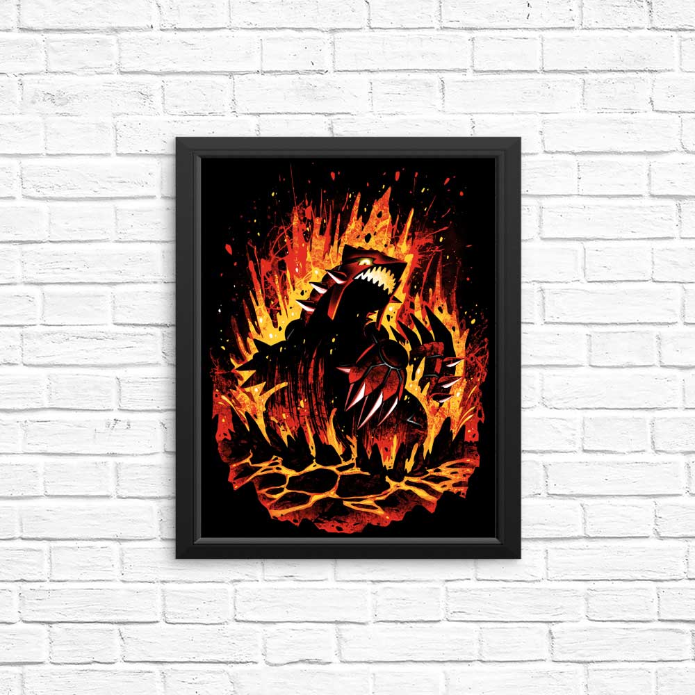 Stunning Magma Cataclysm Posters and Prints